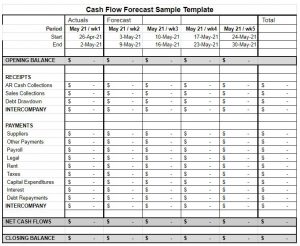 Cash Flow Forecasting